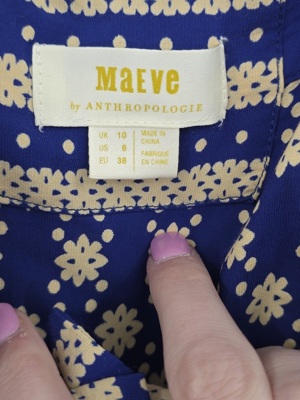 Anthropologie Maeve Layered Mini Dress 6 - Picture 3 of 7